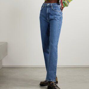 AGOLDE High Rise Stovepipe Jeans